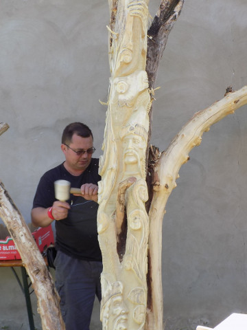 Életfa - tartó oszlop