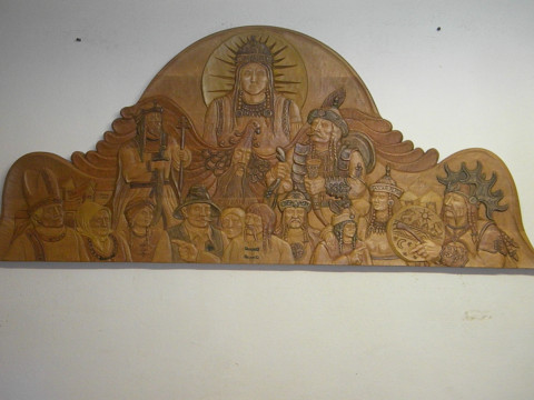 Boldogasszony - Szent István - Koppány kompozició